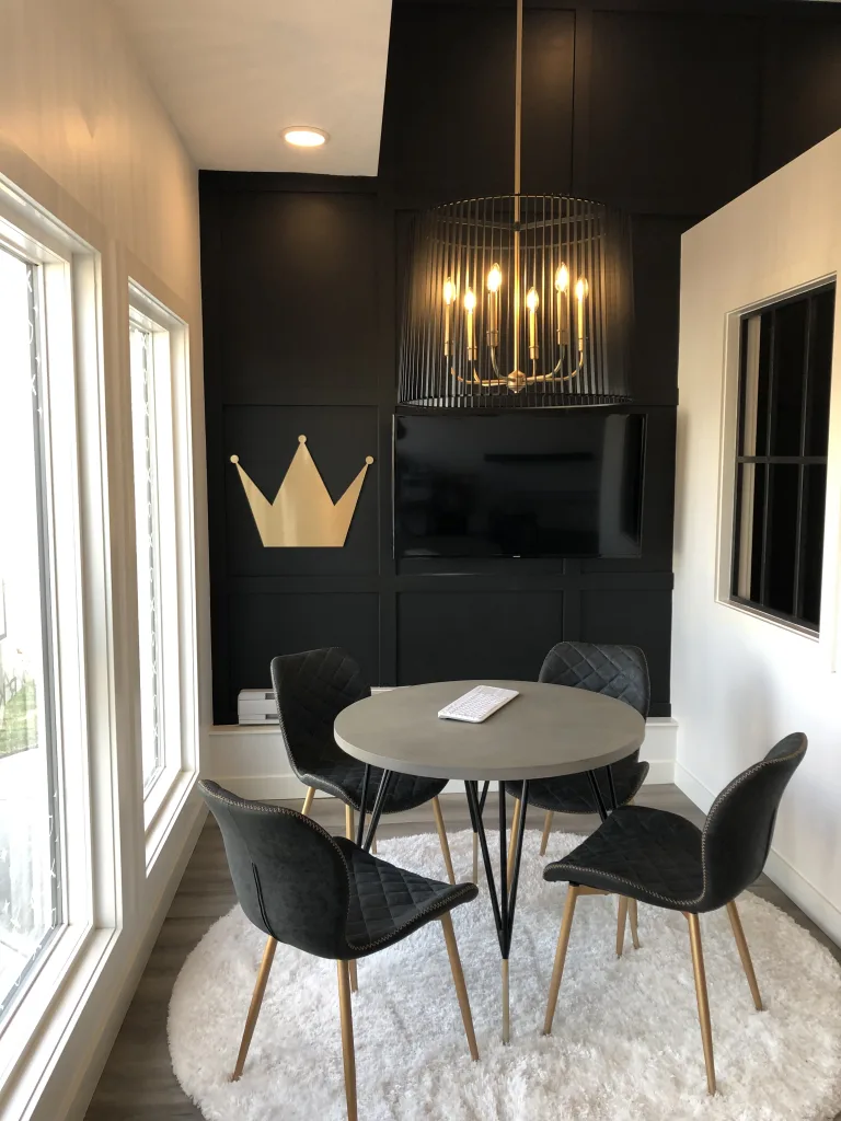 Spacious interior of Park Royal Sales Center, designed for showcasing real estate projects and community amenities